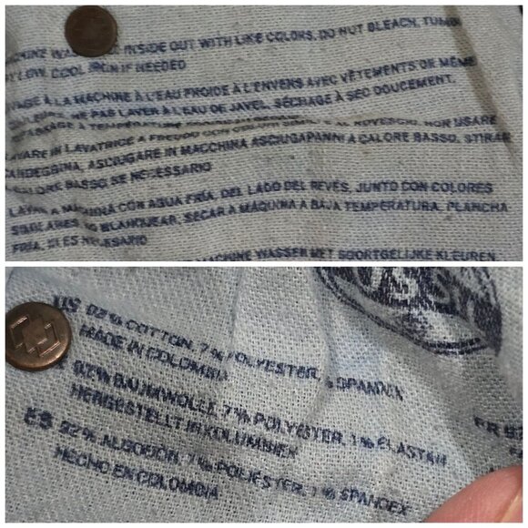 Fossil ✦ Bootcut Jeans ✦ Medium Wash Stretch Denim Classic 5‑Pocket Sz 27 - Picture 7 of 12